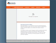 Tablet Screenshot of newworldsol.com